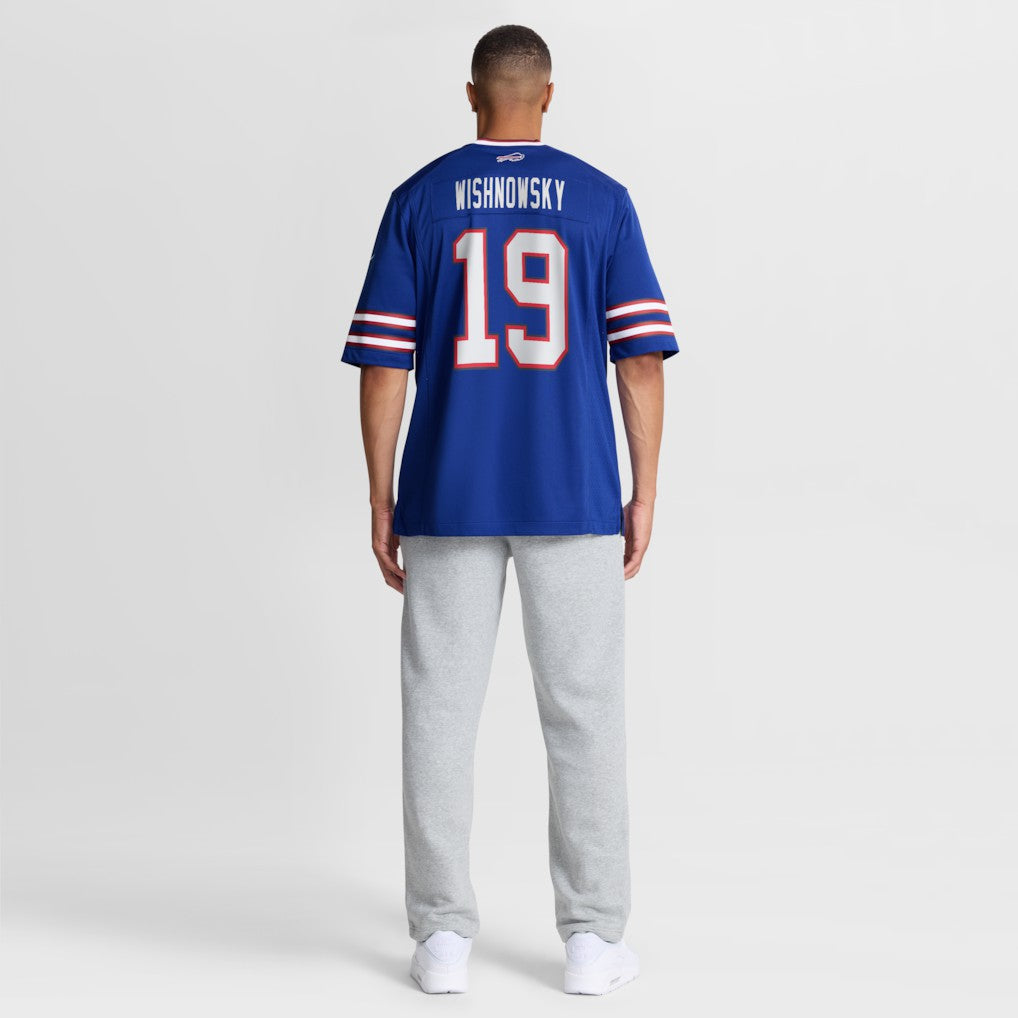 Nike Mitch Wishnowsky Buffalo Bills Team Game Jersey Royal