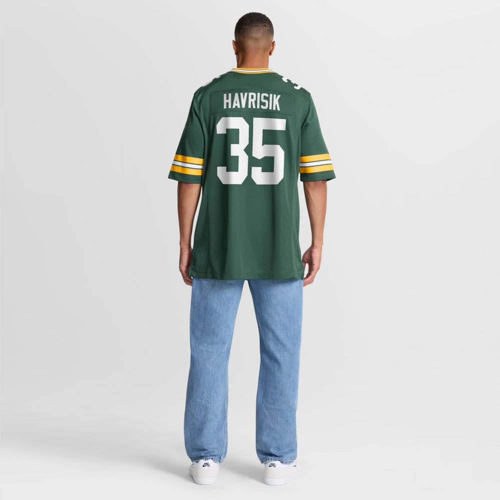 Nike Lucas Havrisik Green Bay Packers Team Game Jersey Green