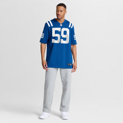Nike Buddy Johnson Indianapolis Colts Team Game Jersey Royal