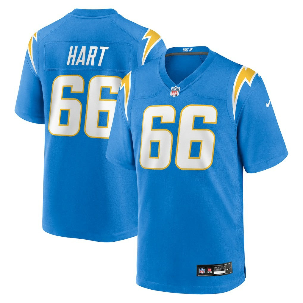 Nike Bobby Hart Los Angeles Chargers Team Game Jersey Powder Blue