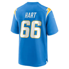 Nike Bobby Hart Los Angeles Chargers Team Game Jersey Powder Blue