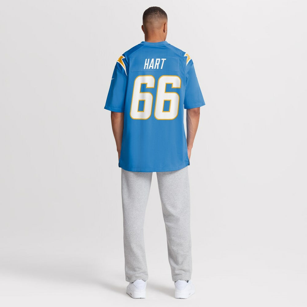 Nike Bobby Hart Los Angeles Chargers Team Game Jersey Powder Blue