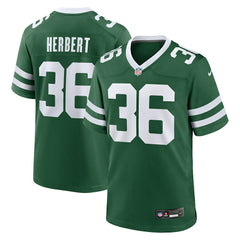Nike Khalil Herbert New York Jets Team Game Jersey Legacy Green