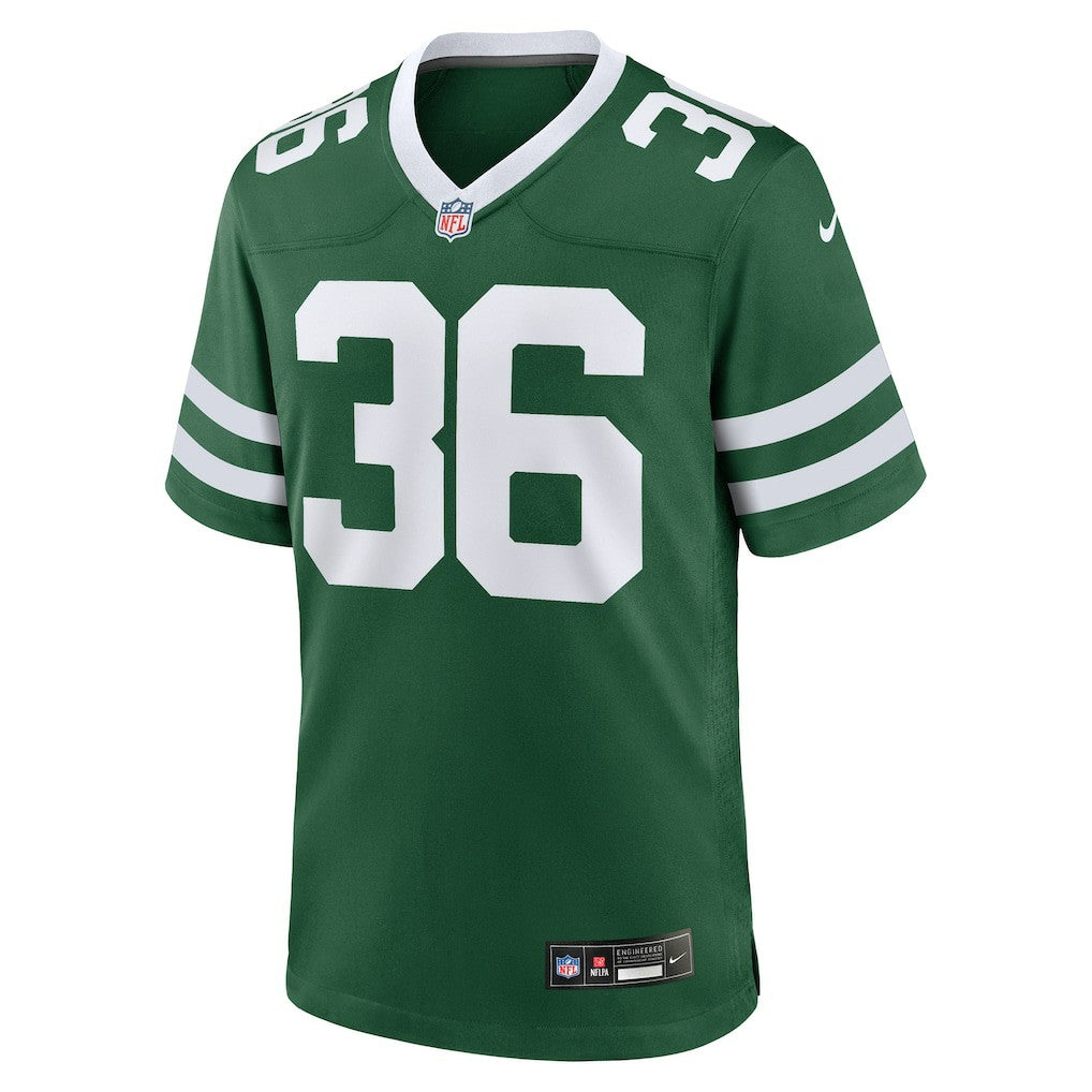 Nike Khalil Herbert New York Jets Team Game Jersey Legacy Green