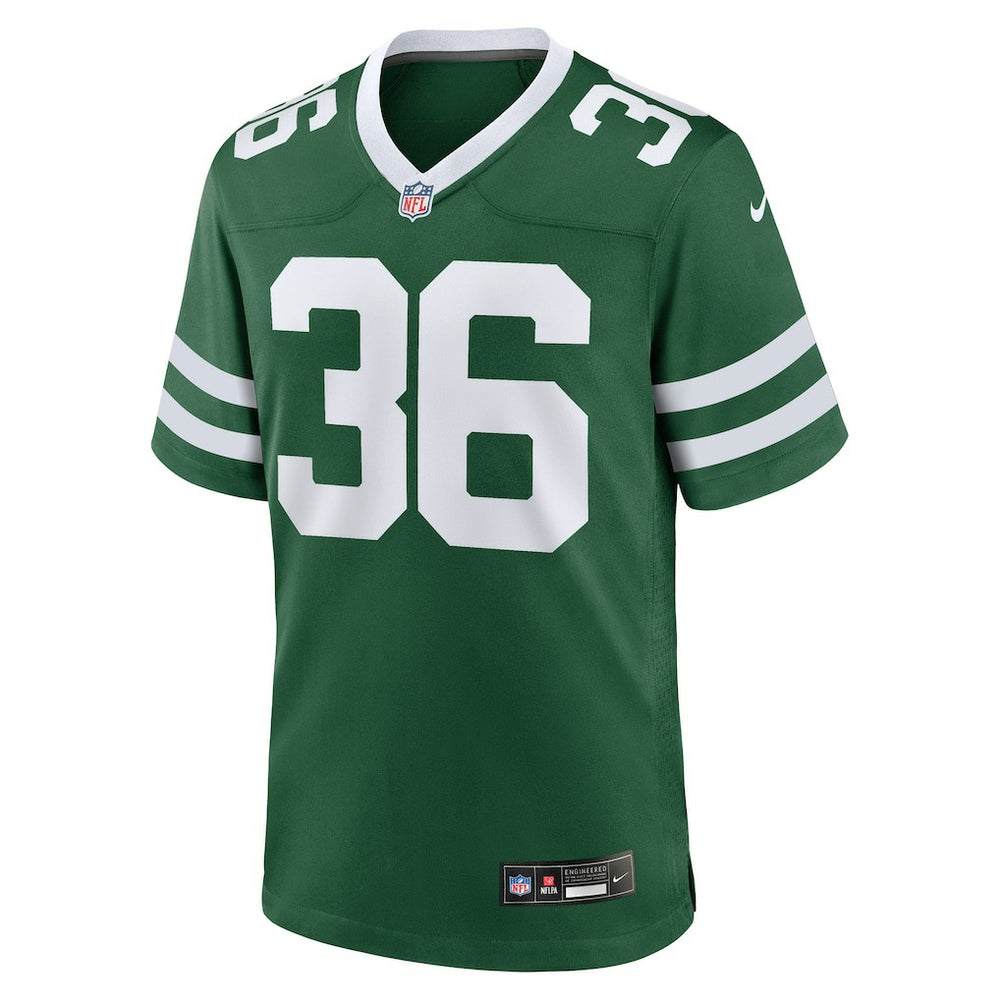 Nike Khalil Herbert New York Jets Team Game Jersey Legacy Green