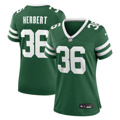 Nike Khalil Herbert New York Jets Women's Team Game Jersey Legacy Green
