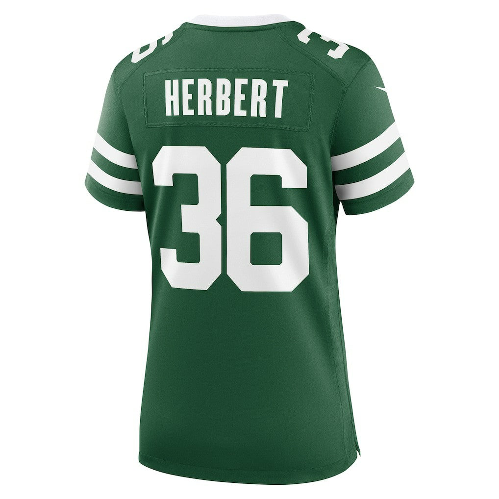 Nike Khalil Herbert New York Jets Women's Team Game Jersey Legacy Green