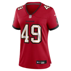 Nike Owen Wright Tampa Bay Buccaneers Women's Team Game Jersey Red