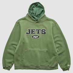 Fanatics New York Jets Reebok 2000s Pullover Sweatshirt Green Vintage