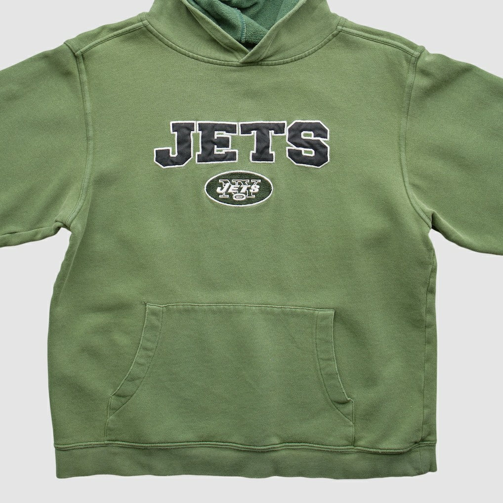 Fanatics New York Jets Reebok 2000s Pullover Sweatshirt Green Vintage