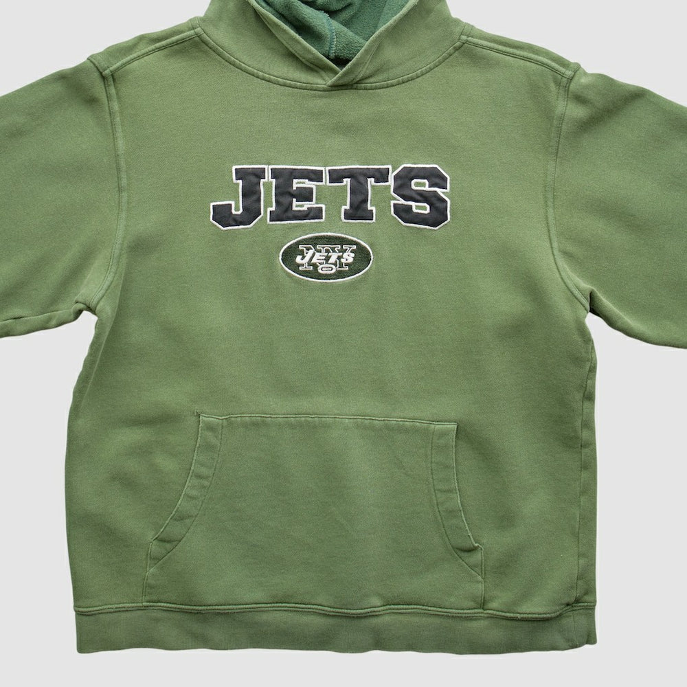 Fanatics New York Jets Reebok 2000s Pullover Sweatshirt Green Vintage