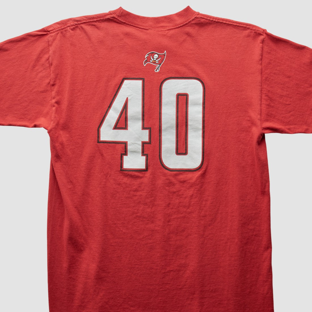 Fanatics Tampa Bay Buccaneers NFL 2000s T-Shirt Red Vintage