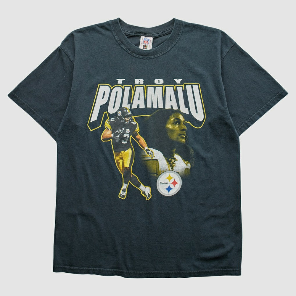Fanatics Pittsburgh Steelers NFL 2000s T-Shirt Black Vintage