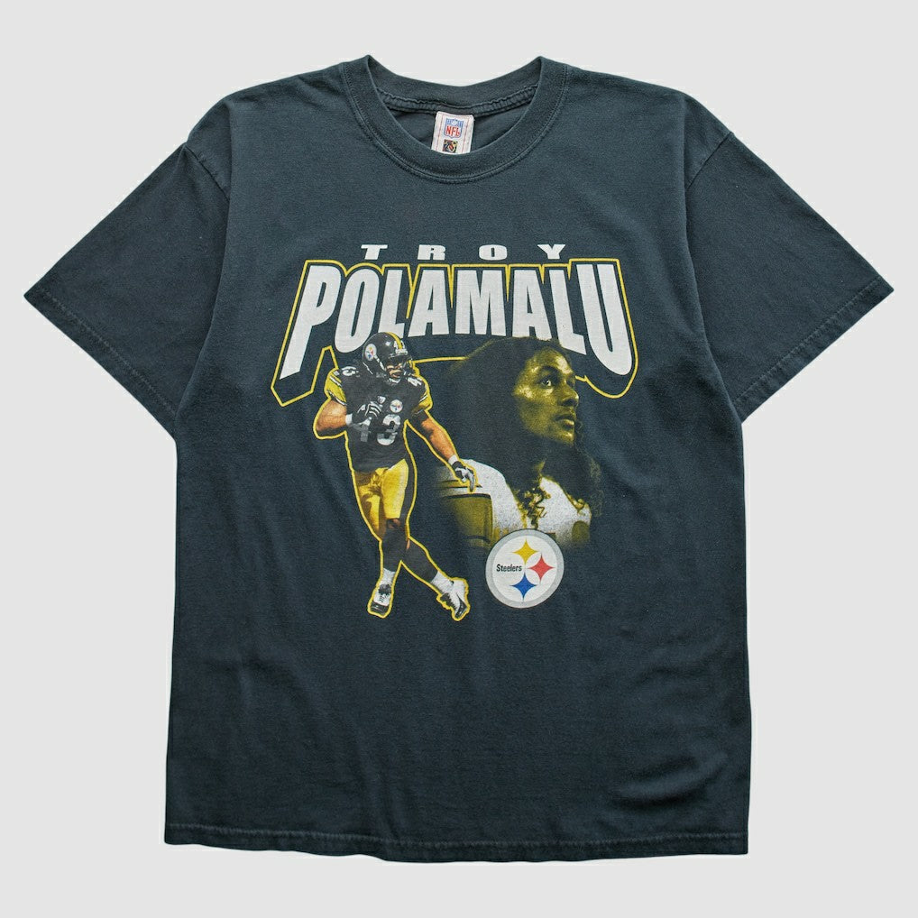Fanatics Pittsburgh Steelers NFL 2000s T-Shirt Black Vintage