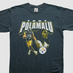 Fanatics Pittsburgh Steelers NFL 2000s T-Shirt Black Vintage