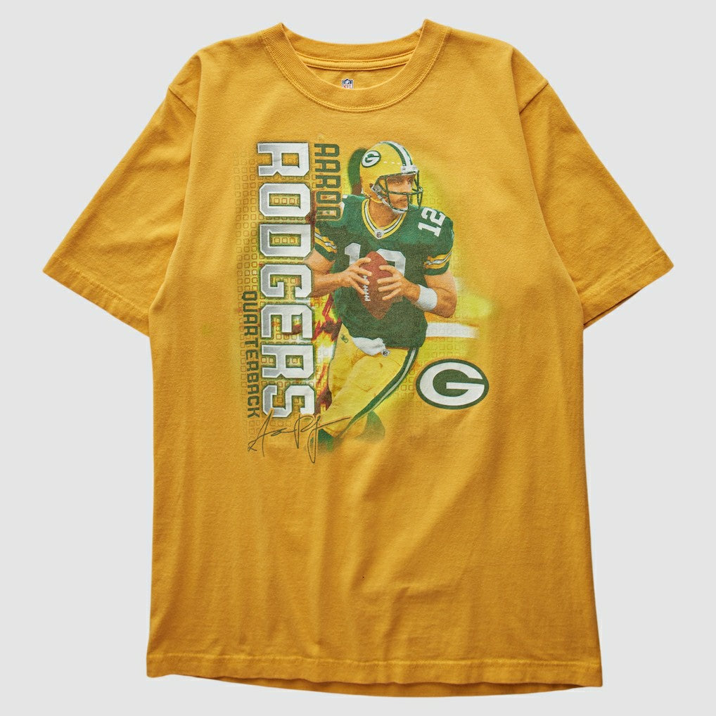 Fanatics Green Bay Packers NFL 2010s T-Shirt Yellow Vintage