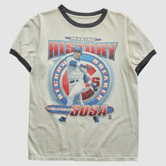Chicago Cubs Starter 1996 T-Shirt - White - Vintage - Fanatics Online