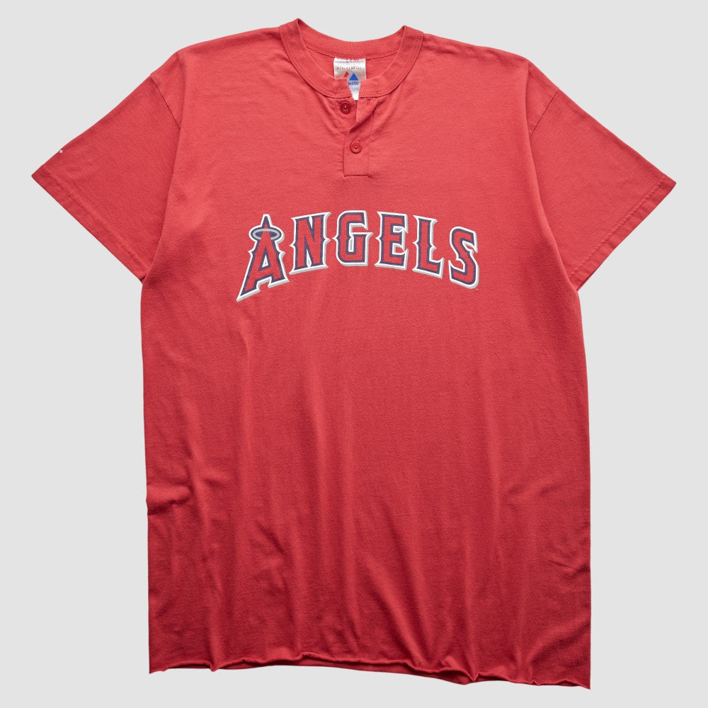 Los Angeles Angels Majestic 2000s T-Shirt - Red - XVintage - Fanatics Online