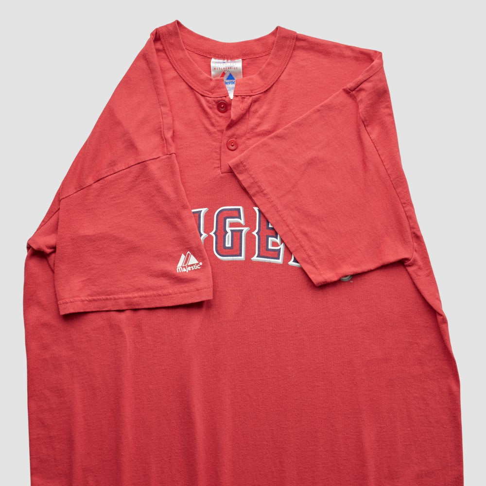 Los Angeles Angels Majestic 2000s T-Shirt - Red - XVintage - Fanatics Online