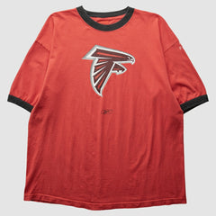 Fanatics Atlanta Falcons Reebok 2000s T-Shirt Red Vintage