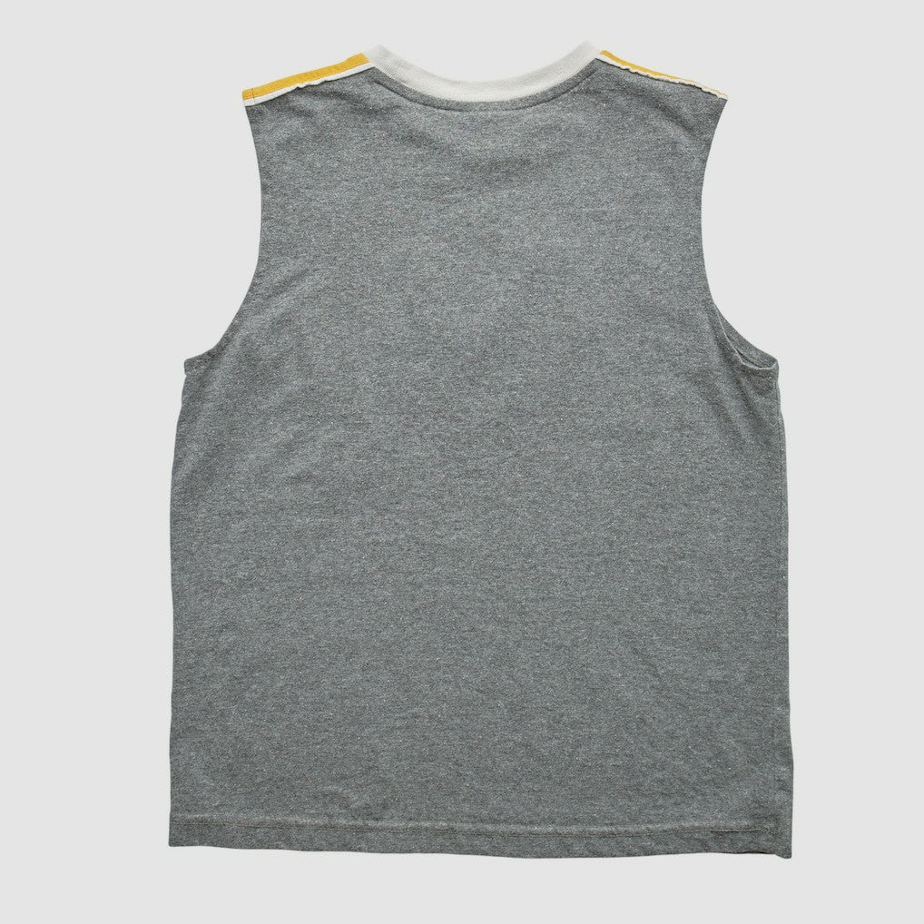 Fanatics Pittsburgh Steelers NFL 2000s Pullover Tank Heather Gray Vintage