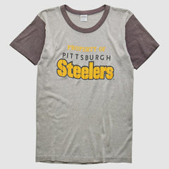 Fanatics Pittsburgh Steelers Trench 80s T-Shirt Heather Gray Vintage