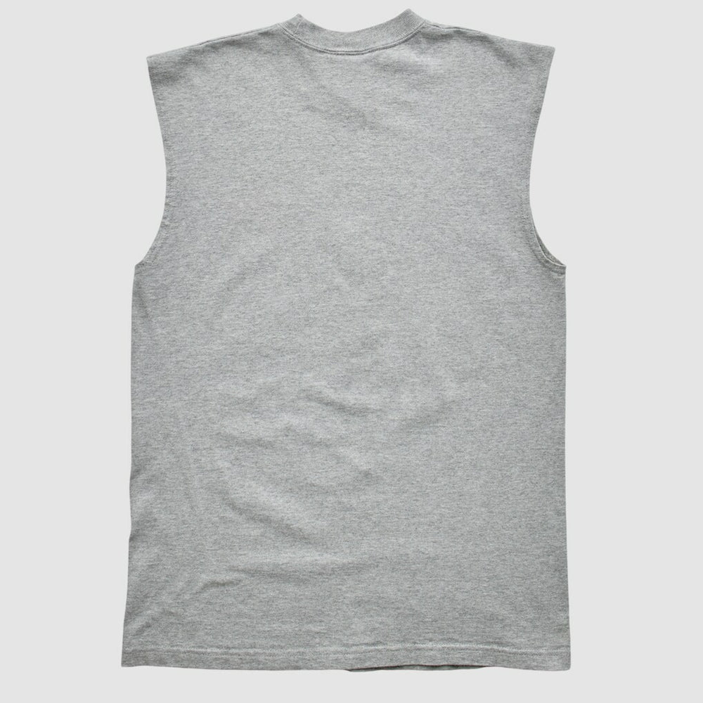 Fanatics Green Bay Packers Logo Athletic 2000s Tank Heather Gray Vintage
