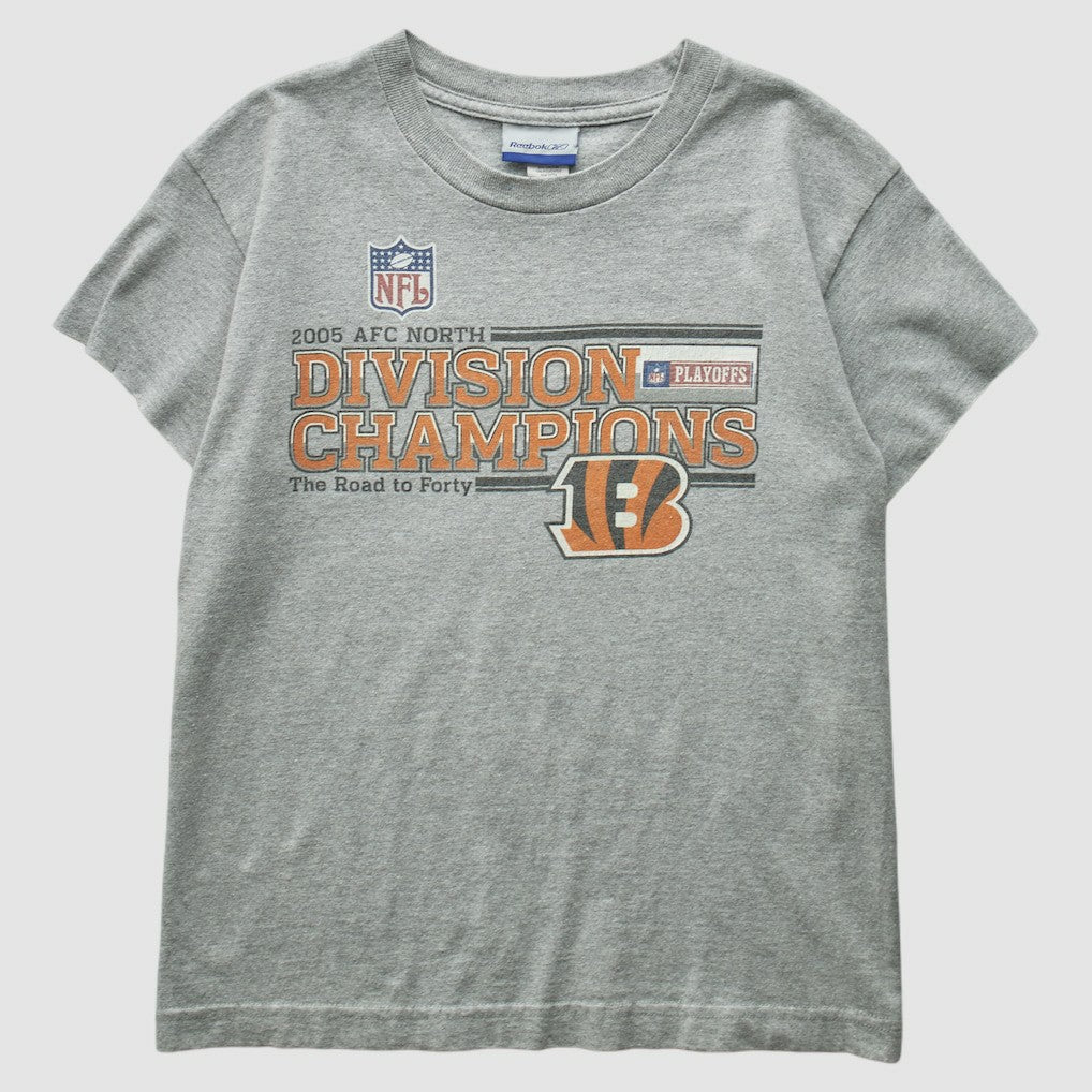Fanatics Cincinnati Bengals Reebok 2005 T-Shirt Gray Vintage