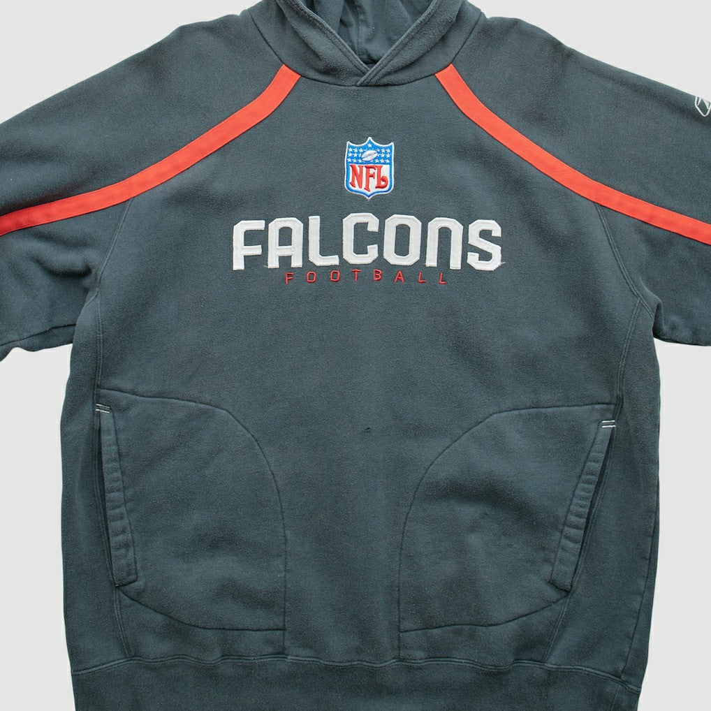 Fanatics Atlanta Falcons Reebok 2000s Pullover Sweatshirt Charcoal Vintage