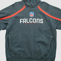Fanatics Atlanta Falcons Reebok 2000s Pullover Sweatshirt Charcoal Vintage