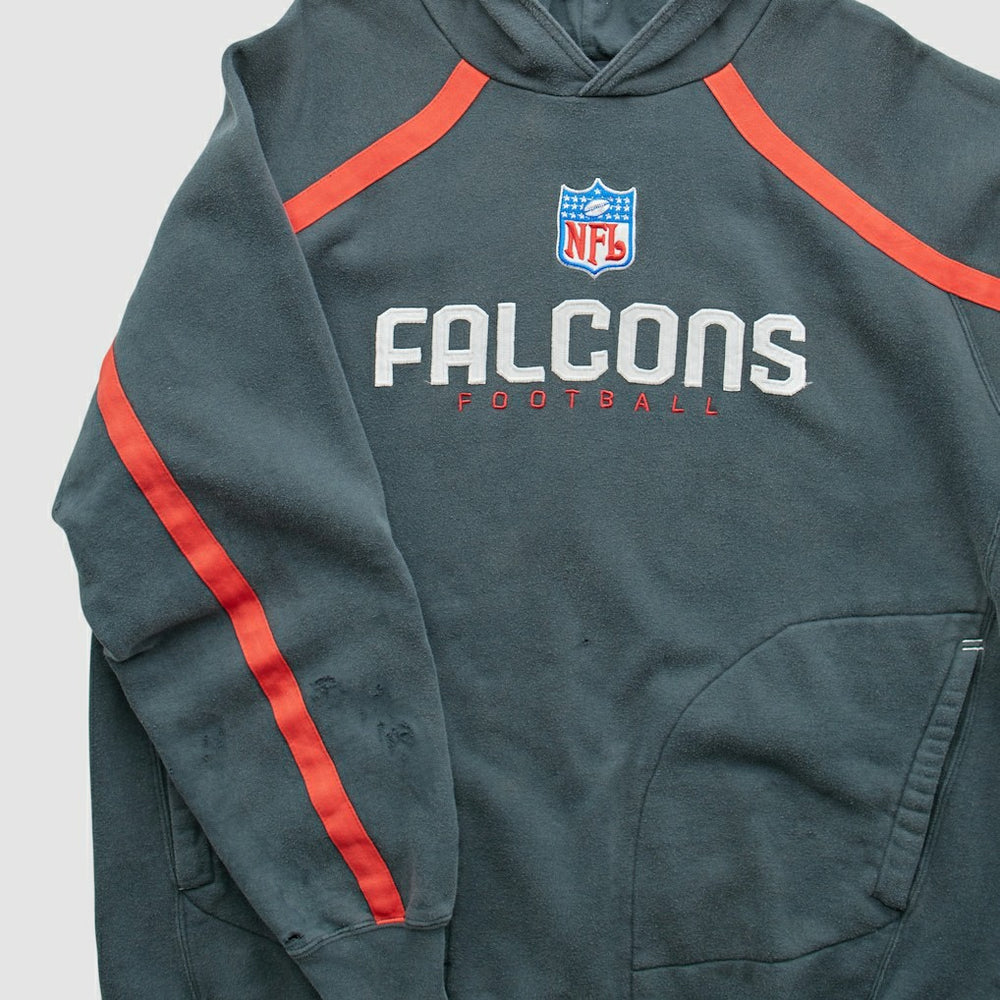 Fanatics Atlanta Falcons Reebok 2000s Pullover Sweatshirt Charcoal Vintage