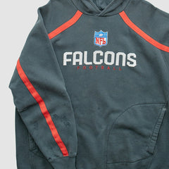 Fanatics Atlanta Falcons Reebok 2000s Pullover Sweatshirt Charcoal Vintage