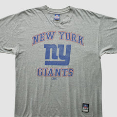 Fanatics New York Giants Reebok 2000s T-Shirt Heather Gray Vintage