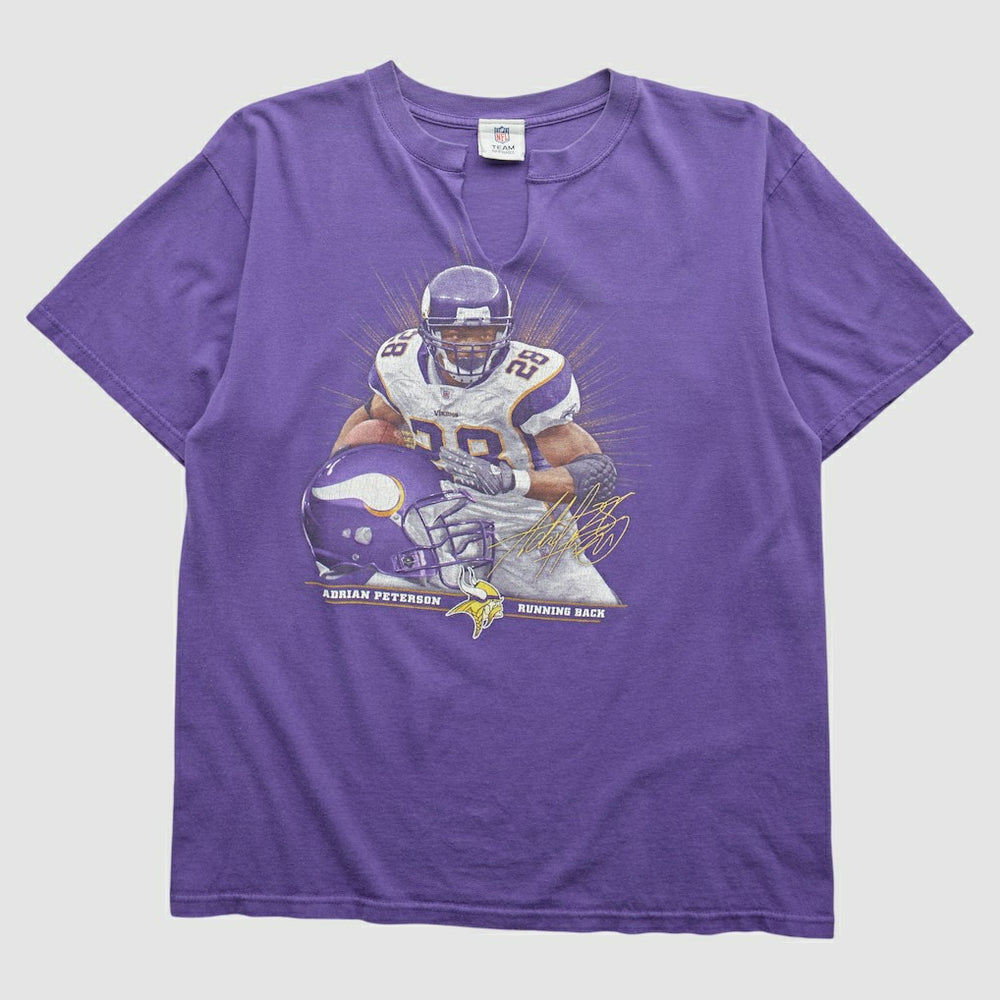 Fanatics Minnesota Vikings NFL 2000s T-Shirt Purple Vintage