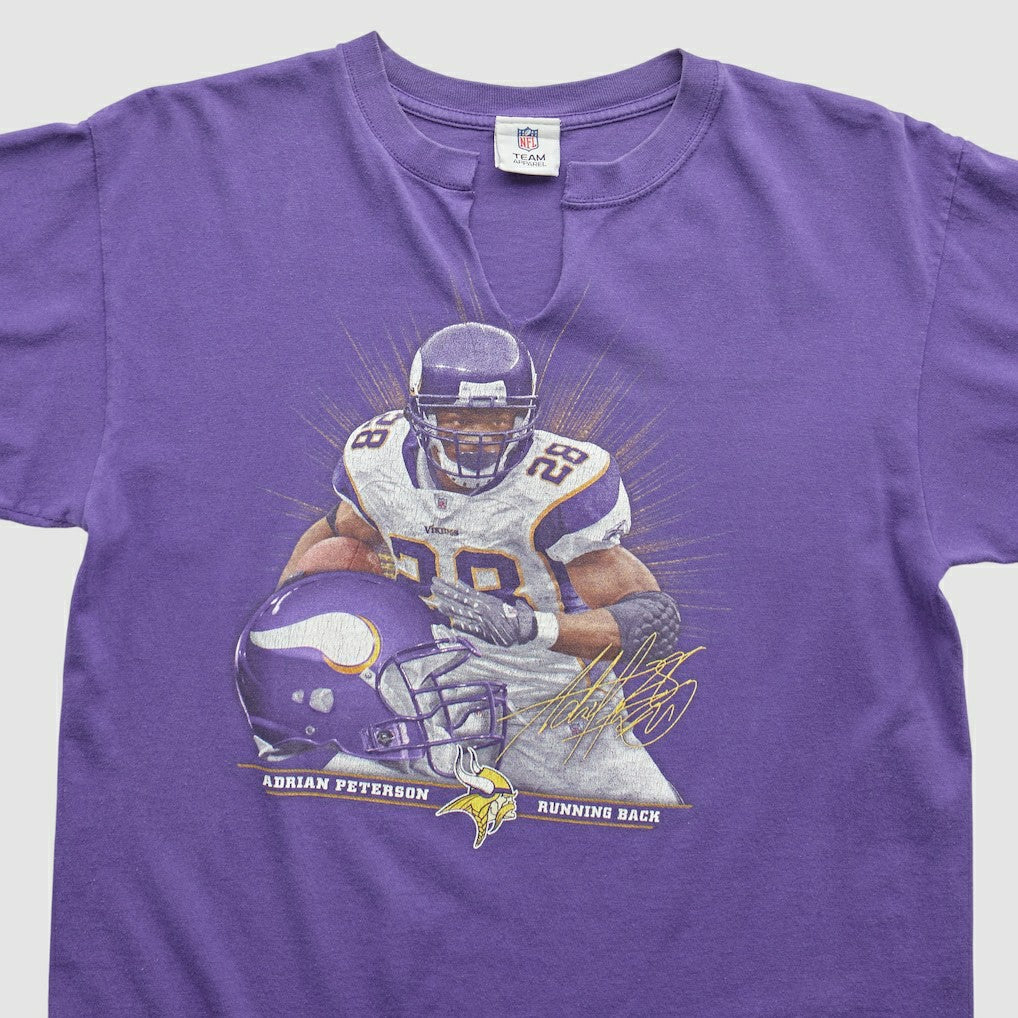 Fanatics Minnesota Vikings NFL 2000s T-Shirt Purple Vintage