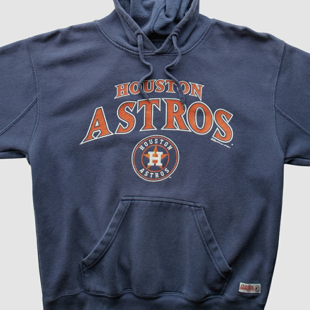 Houston Astros Stitches 2014 Pullover Sweatshirt - Navy - Vintage - Fanatics on Sale