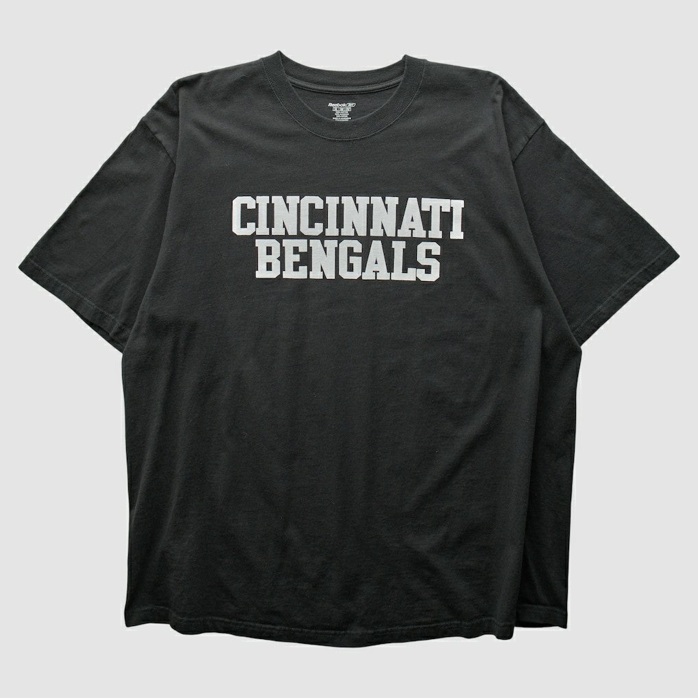 Fanatics Cincinnati Bengals Reebok 2000s T-Shirt Black Vintage