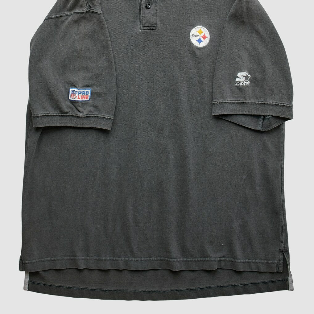 Fanatics Pittsburgh Steelers Starter 90s T-Shirt Black Vintage