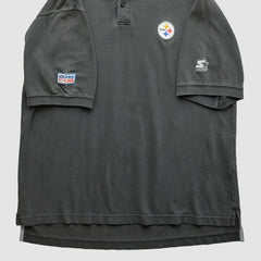 Fanatics Pittsburgh Steelers Starter 90s T-Shirt Black Vintage