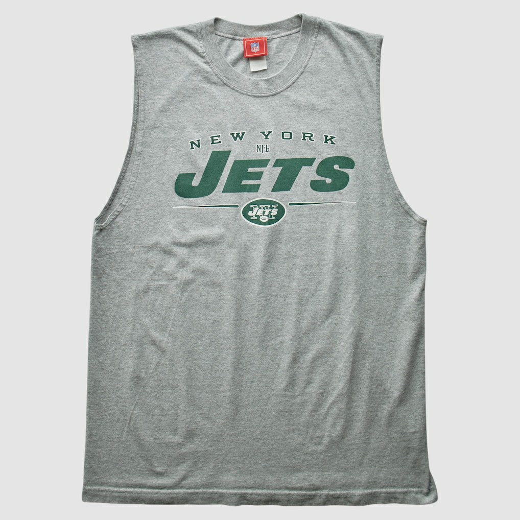 Fanatics New York Jets NFL 2000s Tank Heather Gray Vintage
