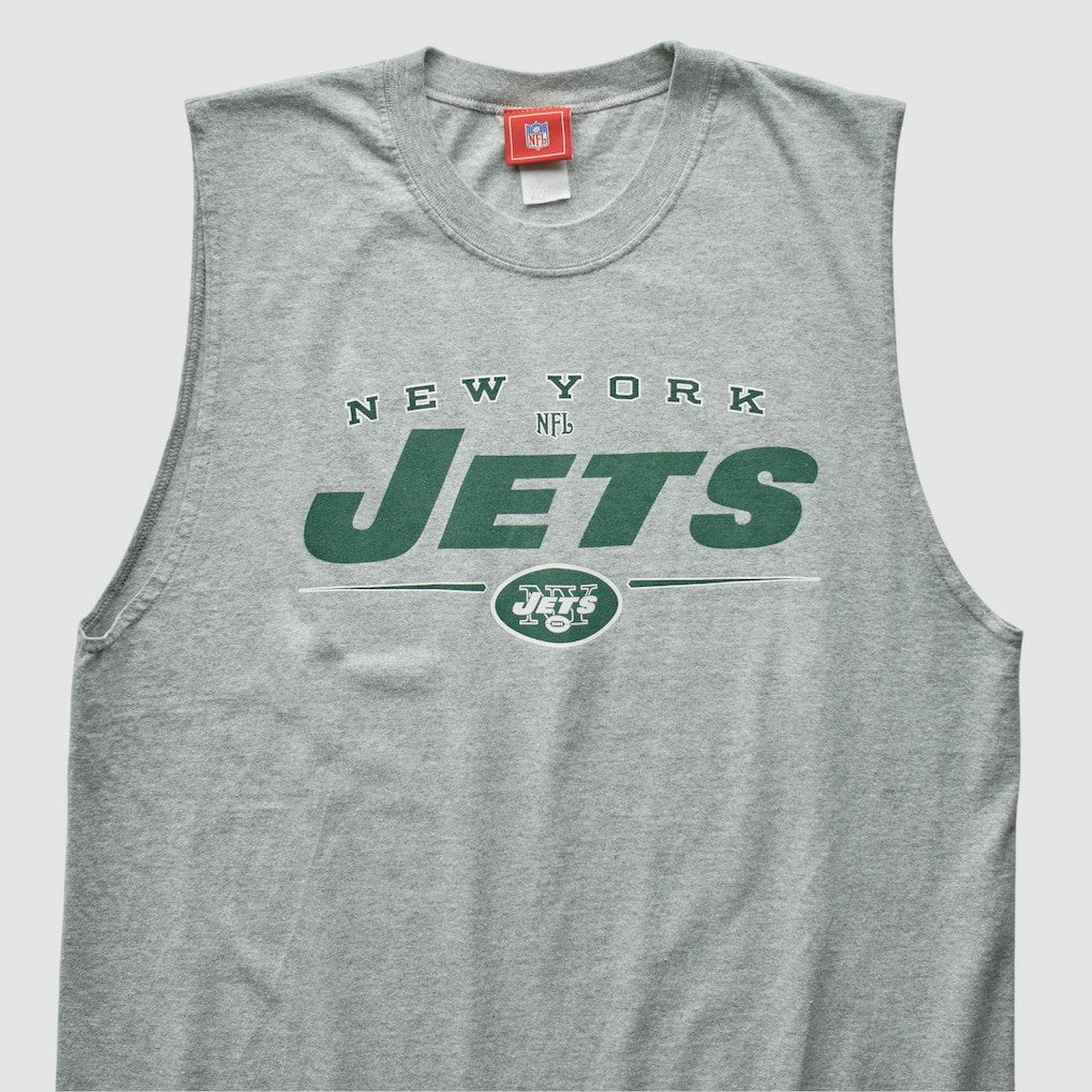 Fanatics New York Jets NFL 2000s Tank Heather Gray Vintage
