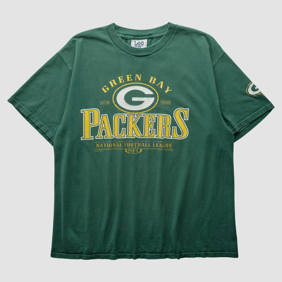 Fanatics Green Bay Packers Lee Apparel 90s T-Shirt Green Vintage