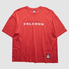 Fanatics Atlanta Falcons Reebok 2000s T-Shirt Red Vintage