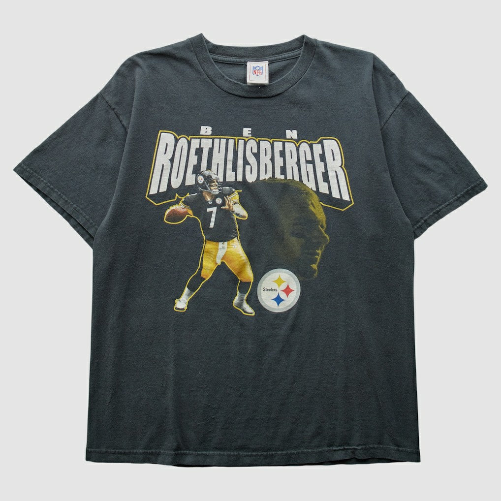Fanatics Pittsburgh Steelers NFL 2000s T-Shirt Black Vintage