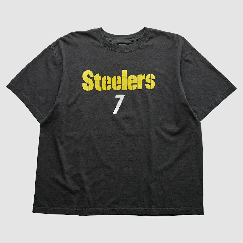 Fanatics Pittsburgh Steelers Reebok 2000s T-Shirt Black Vintage
