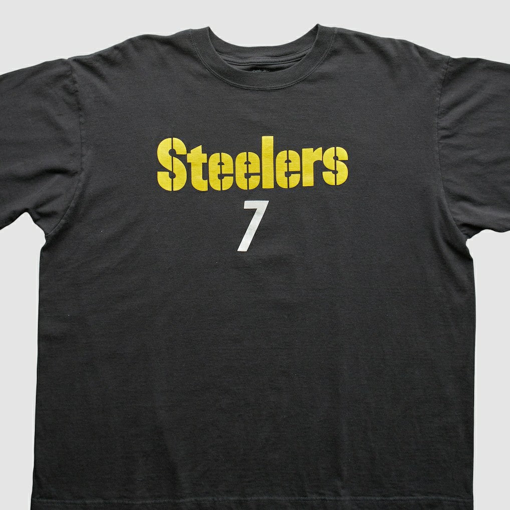 Fanatics Pittsburgh Steelers Reebok 2000s T-Shirt Black Vintage