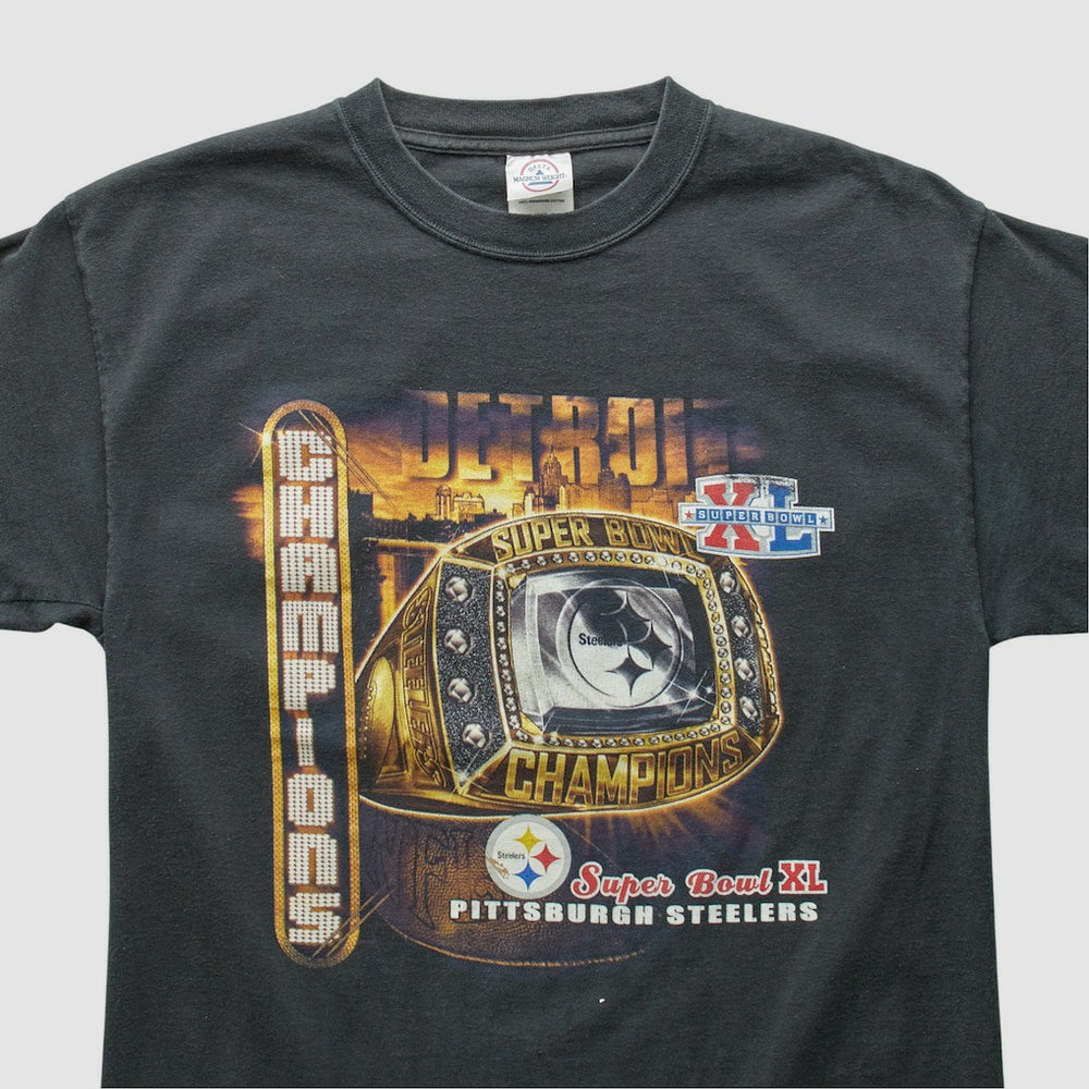 Fanatics Pittsburgh Steelers 2006 T-Shirt Black Vintage