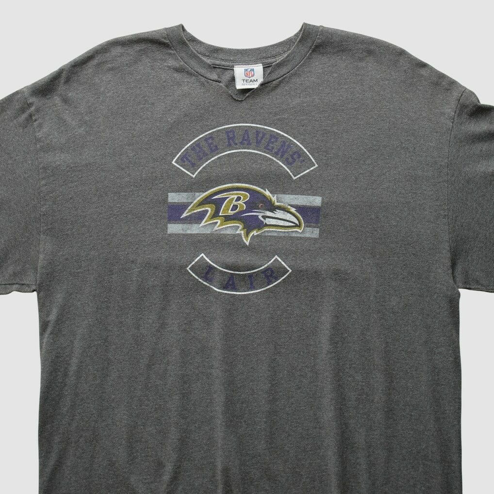 Fanatics Baltimore Ravens NFL 2010s Long Sleeve T-Shirt Dark Heather Gray Vintage