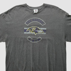 Fanatics Baltimore Ravens NFL 2010s Long Sleeve T-Shirt Dark Heather Gray Vintage