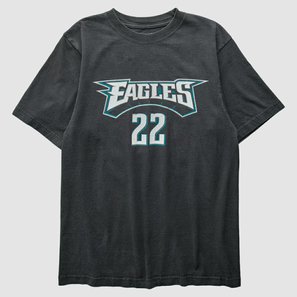 Fanatics Philadelphia Eagles Reebok 2000s T-Shirt Black Vintage